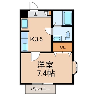 間取図 ノーベルパーク ８