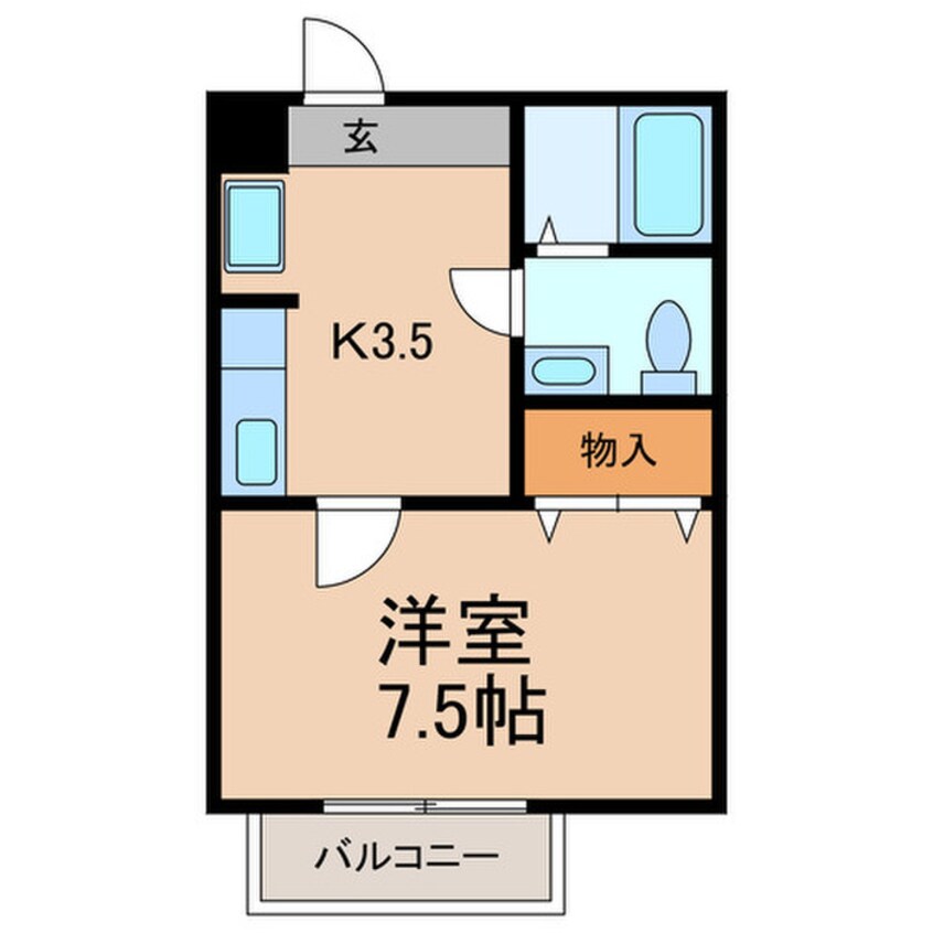 間取図 ノーベルパーク ８