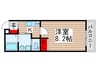 ヒュ－マンパレス新松戸Ⅴ 1Kの間取り