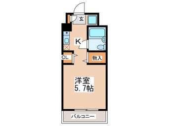 間取図 ラフィーネ学生マンション