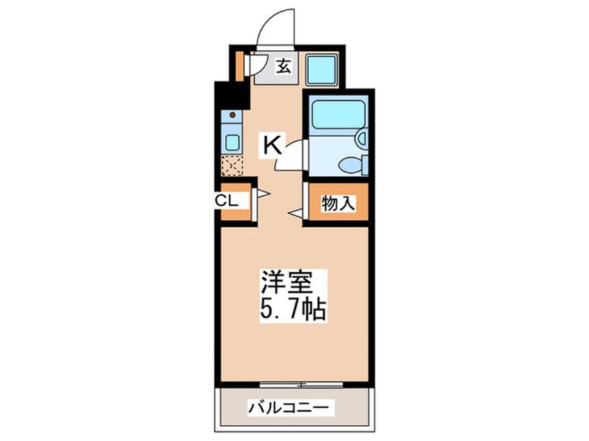 間取図 ラフィーネ学生マンション