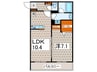 Casa138Ⅱ 1LDKの間取り