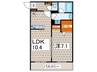 Casa138Ⅱ 1LDKの間取り