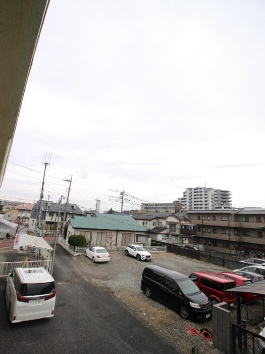 室内からの展望 ハイツ鷹匠