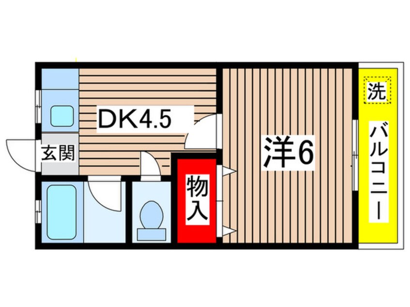 間取図 第３三幸ハイツ
