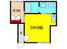 ザレジデンス東十条 1DKの間取り