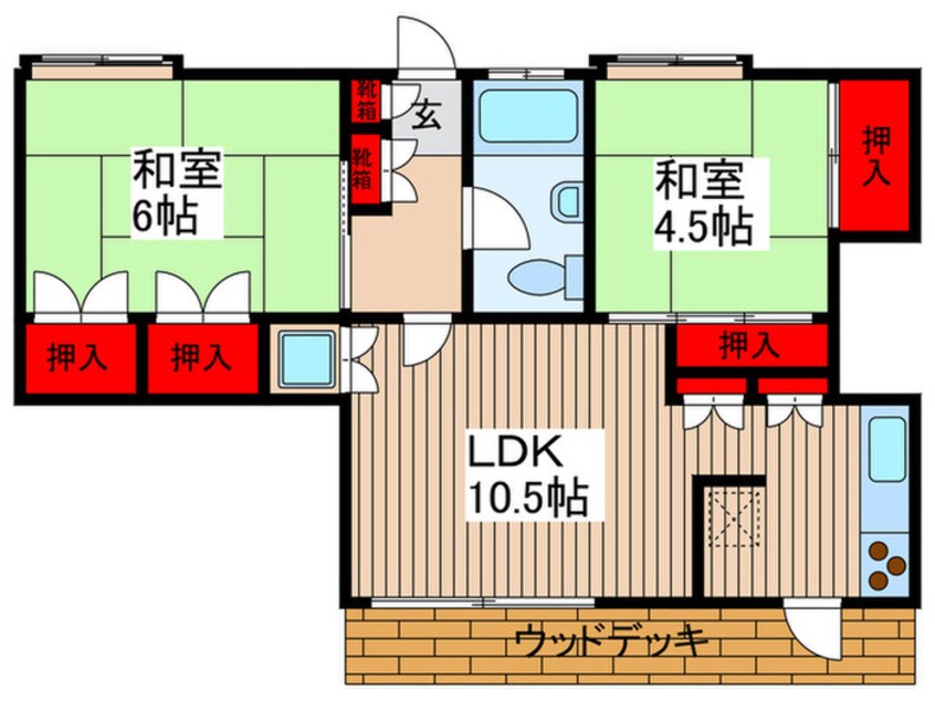 間取図 ギャラリ－ハウス