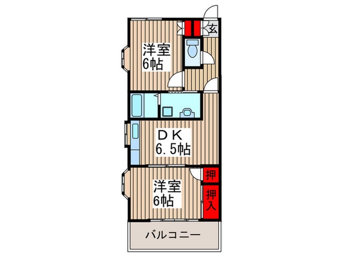 間取り図 Ｓビィヤ－レ本郷