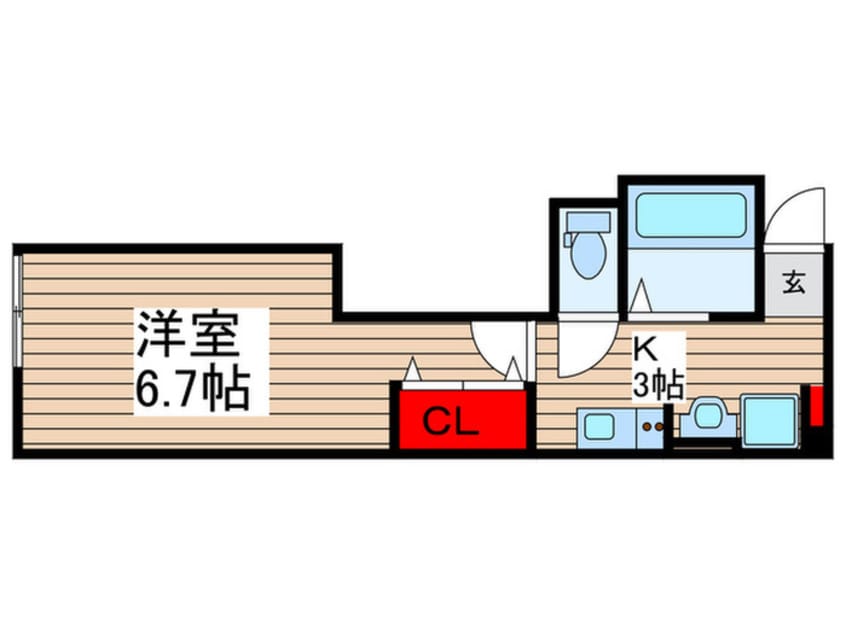 間取図 エクセラン舎人Ⅰ