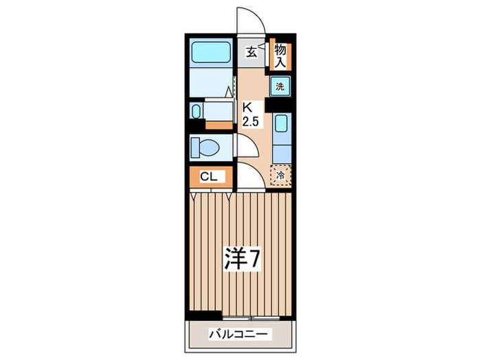 間取り図 ブリッサⅠ
