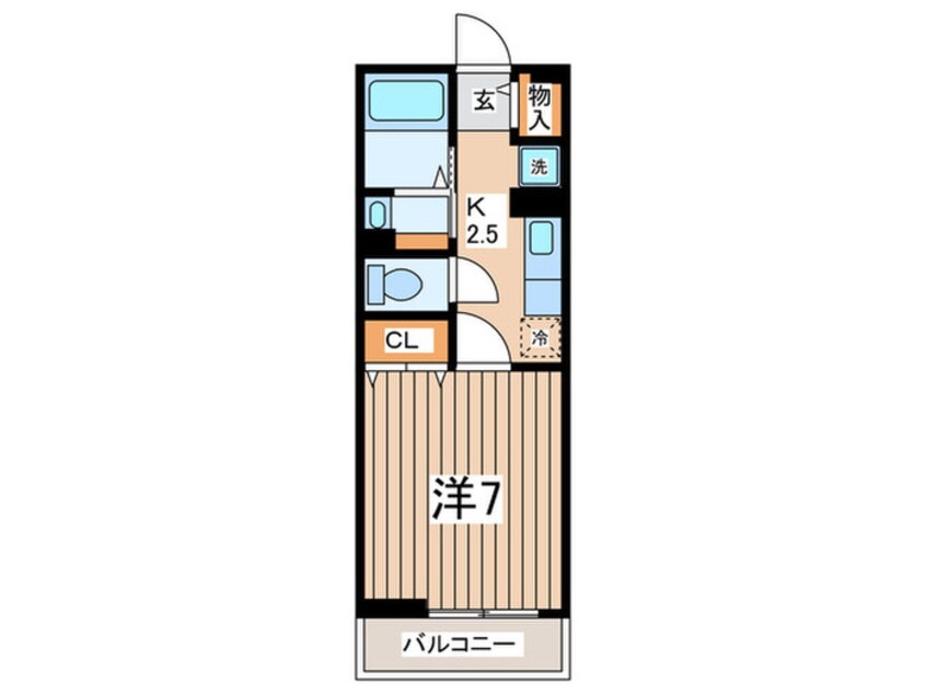 間取図 ブリッサⅠ