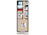 ＮＯＢＬＥ宮原 2Kの間取り