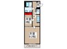 ＮＯＢＬＥ宮原 2Kの間取り