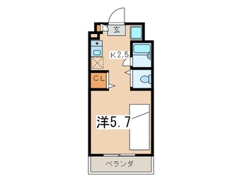 間取図 サングリーン南大沢