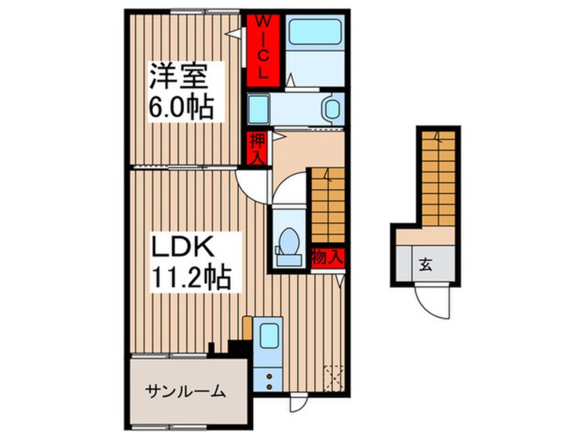 間取図 コンフォート　ヒル