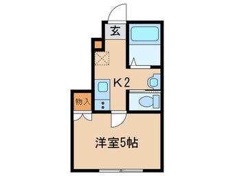 間取図 サザンコート府中