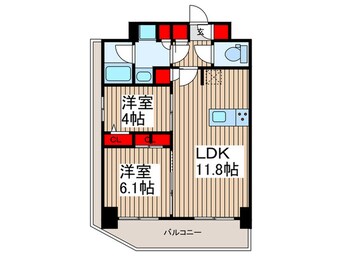 間取図 ブランシエスタ台東根岸