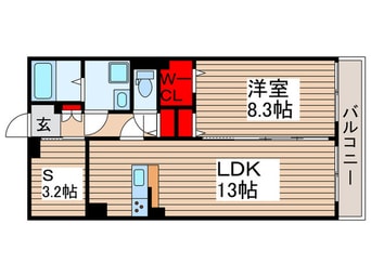 間取図 ヴィラ西新井