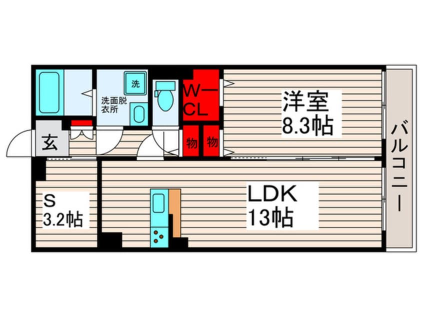 間取図 ヴィラ西新井