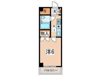 間取図 エクレール東林間 ２番館