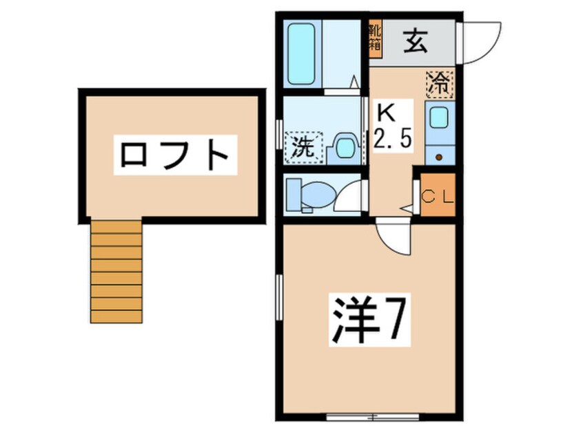 間取図 アペックス北里
