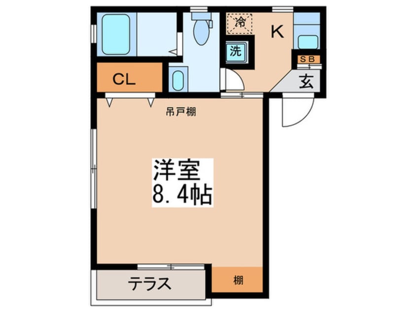 間取図 カーサフェリーチェ