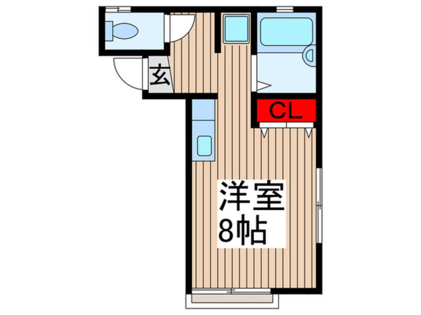 間取図 セジュール緑町