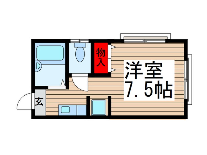 間取図 セジュール緑町