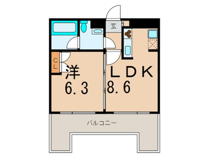 間取図 パ－ク目白台