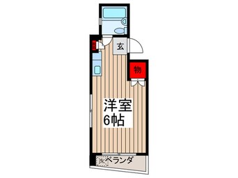 間取図 コ－ポアラカワ