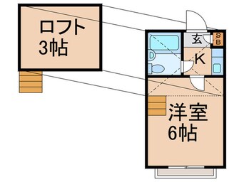 間取図 ダイワプラザ蓮沼Ⅰ