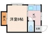 あおい荘Ⅰ 1Kの間取り