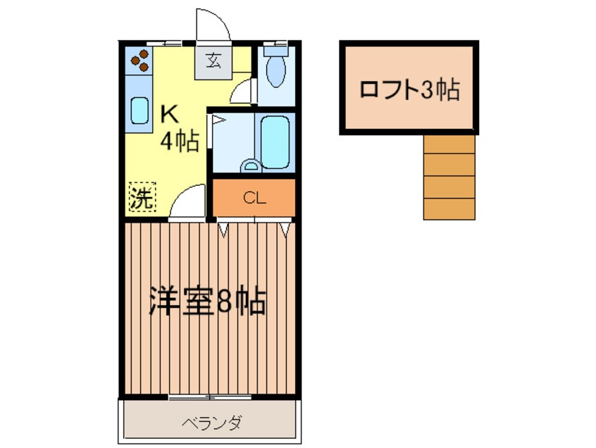 間取図 ミキ・ロード