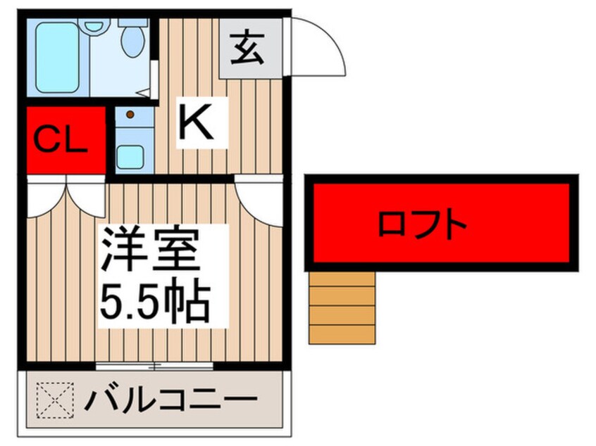 間取図 パークサイド宮原