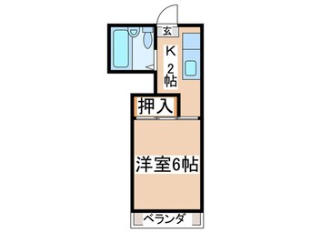 間取図 グランドハイツ神沢