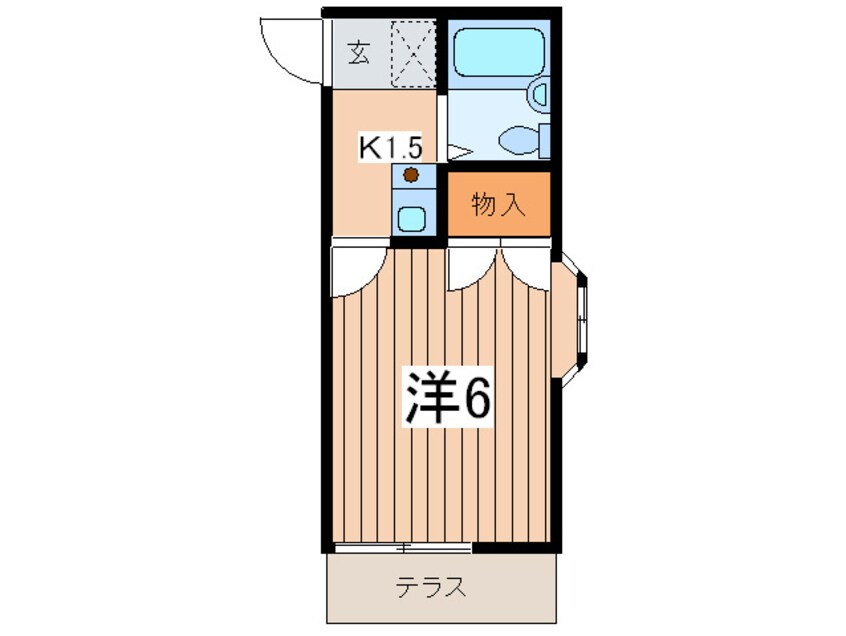 間取図 第２コ－ポ瀬谷