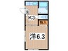 ハイツタカヤマ 1Kの間取り