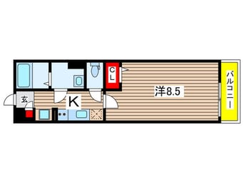間取図 リブリ・ガーデンプレイス