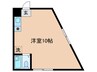 ハウス１０１ 1Rの間取り