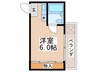 ホワイトバ－チ 1Rの間取り