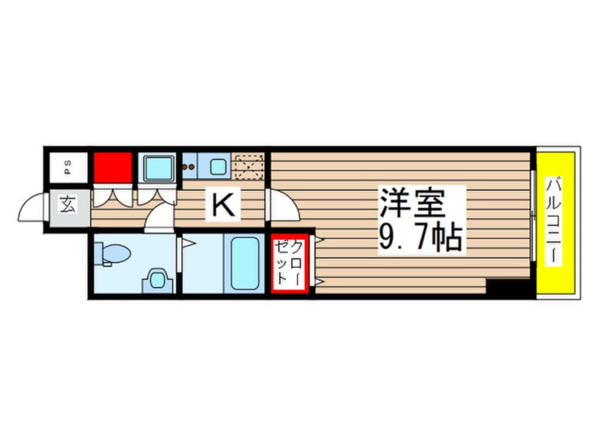 間取図 Ｗill　Do　千葉新宿