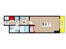 Ｗill　Do　千葉新宿 1Kの間取り
