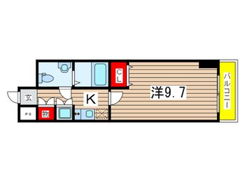 間取図 Ｗill　Do　千葉新宿