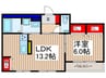 Ａ　Ｓｔａｇｅふじみ野 1LDKの間取り