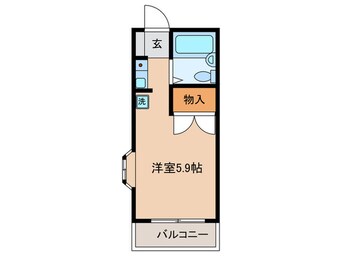 間取図 サンエーハイツ