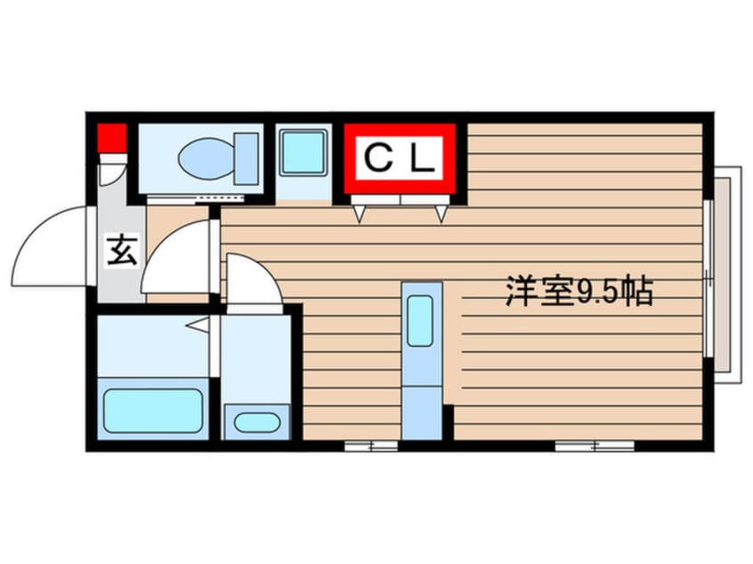 間取図 ピュアあきしま