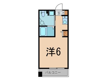 間取図 クレジデンス神谷町