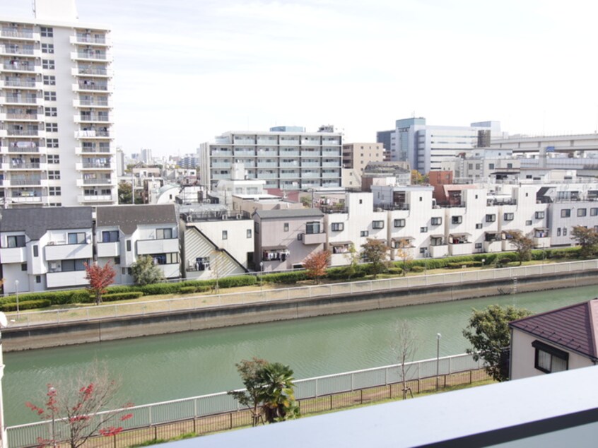 室内からの展望 プラウドフラット門前仲町Ｖ