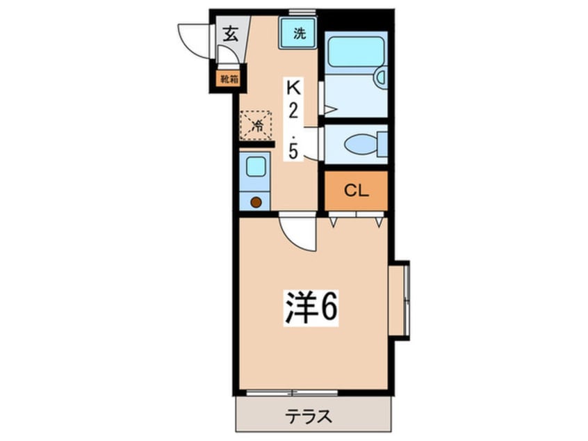 間取図 プラティーヌ東白楽