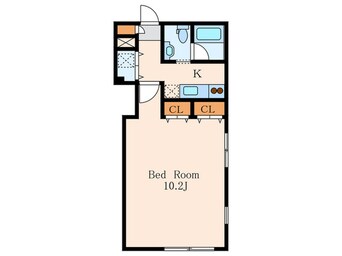 間取図 ＭＯＤＵＬＯＲ赤坂